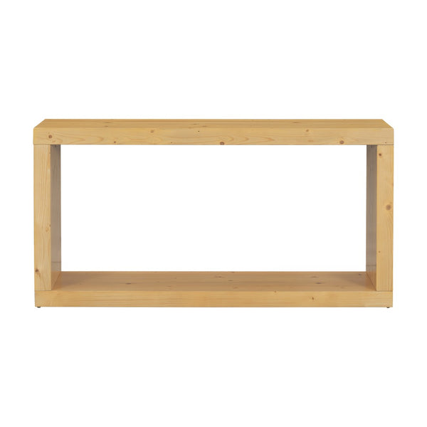 English Elm U_Style Modern Minimalist Square Entry Table - Sleek Design For Foyers, Living Rooms & Corridors N711P245613O-GIGA