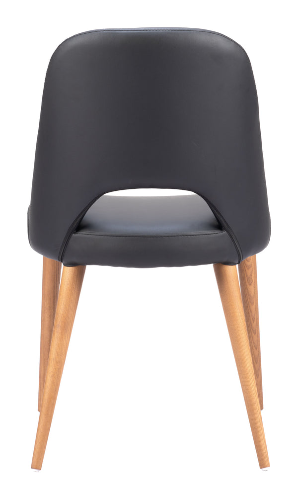 Leith Dining Chair - Set of 2 Black 110123 Zuo Modern