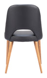 Leith Dining Chair - Set of 2 Black 110123 Zuo Modern