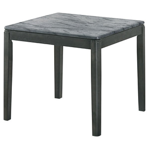 English Elm Fletcher Gloss White Lacquer Coffee and End Table Set for Modern Living Rooms B062S01616