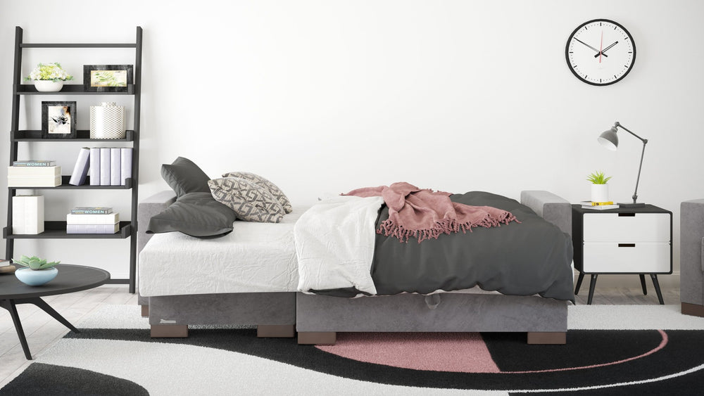 English Elm Primenest Nimbusflow Convertible Chaise Lounge With Storage – Modern Comfort & Style For Any Space B030P303530-GIGA