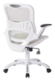 OSP Home Furnishings Riley Office Chair White Mesh
