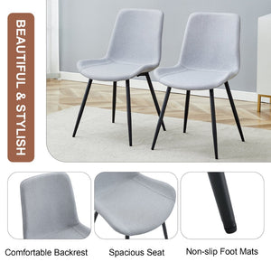 English Elm Set of 2 Velvet Bubble Chain Dining Chairs Sculptural Tufted Seats with Black Legs W1512P494621
