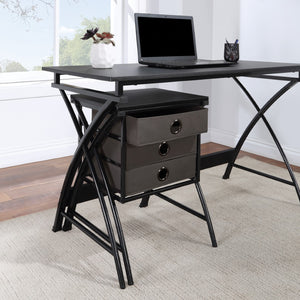 OSP Home Furnishings Olympic 48" Desk Black