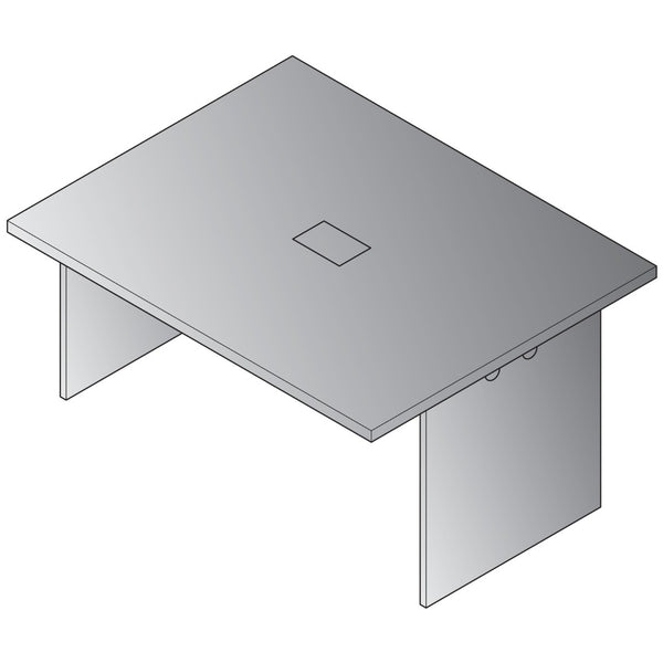 OSP Home Furnishings Expandable Modular Dining Table Commercial Grade Laminate Top for Cafeteria or Restaurant Espresso EXP-229-ESP