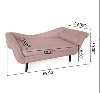 English Elm Christopher Knight Home® - 69103.00 Dark Brown Solid Birch Wood Leg for Sofa or Bench, 29"D x 69"W x 30"H, Durable Finish N776P216360X