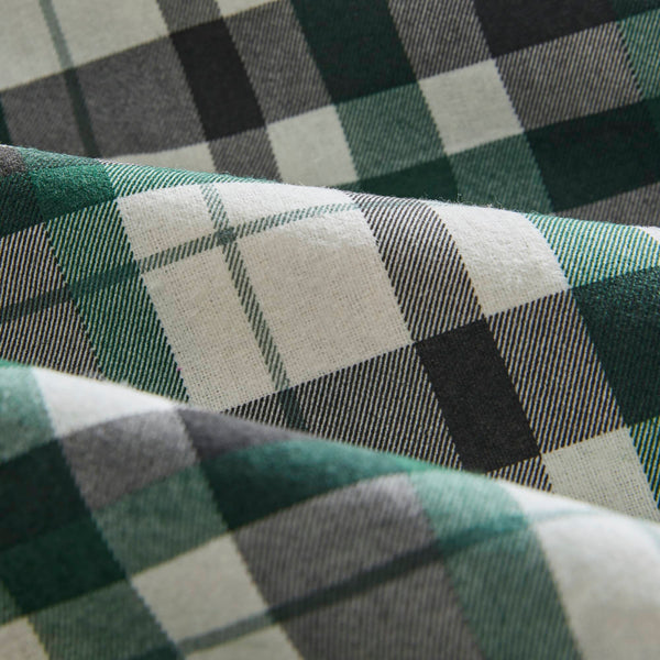 English Elm 3 Twin Cotton Flannel Sheet Set - Cozy Pine Branch Print, Soft Breathable 100% Cotton Bedding Green Multi 13.78 L x 10.63 W x 4.25 H B035P381356