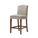 Madison Park Camel Modern/Contemporary Counter Stool FPF20-0552 Cream