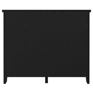 English Elm Artisan 12 Cube Storage Unit - Handcrafted Black Organizer For Home Décor & Versatile Functionality B136P238621