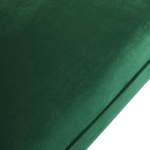 English Elm Miranda Channel Stitch Velvet Sofa Curved Shell Design for Glam Living Rooms N771P371449L_N771P371450L