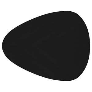 English Elm Xander Retro-Inspired Black Triangular Coffee Table In Solid Mango Wood For Modern Living Spaces B062P378349-GIGA