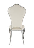 English Elm Beige Side Chair With Tufted Back (Set Of 2)