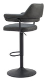 Erret Barstool Gray 110305 Zuo Modern