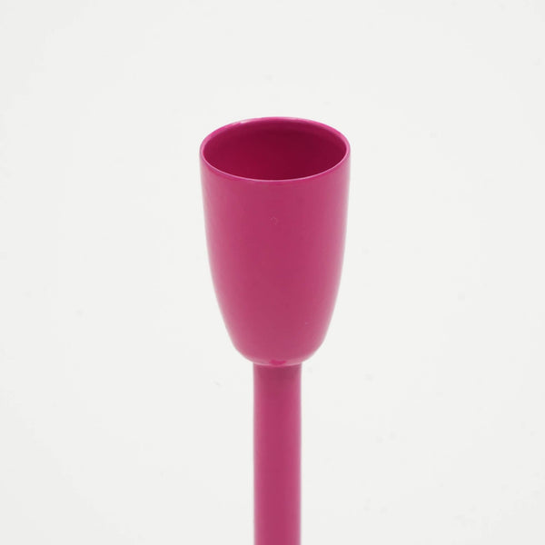 English Elm Home Floral Fusion Metal Candle Holder – Stylish 4x7 in Decorative Accent for Living Room Ambiance and Warmth Pink B346P336868