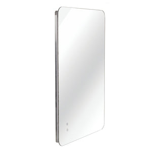 English Elm Rectangular Backlit Mirror Bathroom 24"X36" - Modern Led Illumination, Anti-Fog, & Memory Function W2203P356276-GIGA