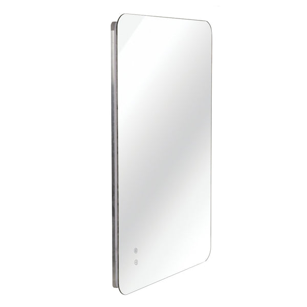 English Elm Rectangular Backlit Mirror Bathroom 24"X36" - Modern Led Illumination, Anti-Fog, & Memory Function W2203P356276-GIGA