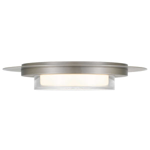 English Elm 16 Inch Square Led Flush Mount Ceiling Light with Acrylic Diffuser for Modern Interiors Chrome B370P400760