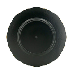 English Elm 8 Pack Plastic Charger Plates - Stylish 13" Dinnerware For Elegant Table Settings & Easy Cleanup W2078P234124