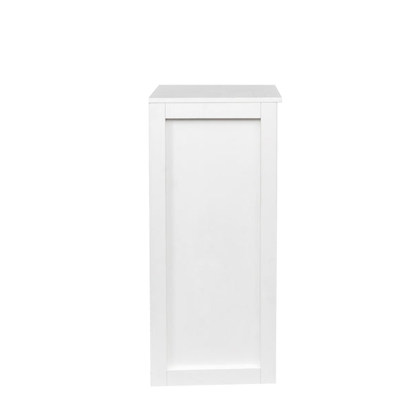 English Elm WHITE Brown Walnut Modular Wine Bar Cabinet with Hutch — Versatile Storage, Display Shelves, Durable Finish W331P242729