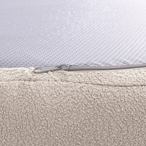 English Elm Curved Modular Sectional Sofa with High-Density Foam Compression, No-Assembly Modern Minimalist Comfort Brown W487S00356