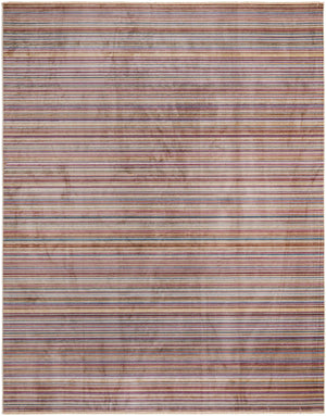 Unique Loom Deepa Static Machine Made Geometric Rug Multi, Gray/Ivory/Light Blue/Light Brown/Burgundy 9' 0" x 11' 8"