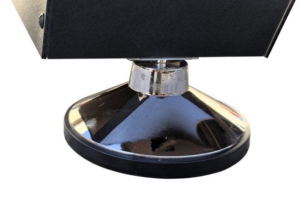 English Elm 7 Foot Billiards Table with Green Velvet Cloth Black Finish and Full Accessory Kit W1936P254168