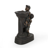 Christopher Knight Home® - Noble House - Arno Children Playing Water Fountain, Brown