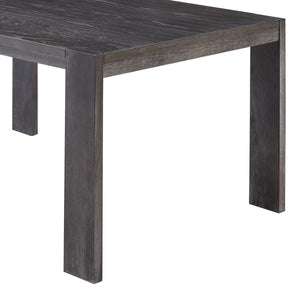 English Elm TREXM 3-Piece Farmhouse Dining Set with Slide-In Benches, Oak Veneer MDF Top, Sturdy Rubberwood Legs ST000134AAP