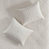 Madison Park Harper Glam/Luxury 3 Piece Velvet Quilt Set MP13-3301 Ivory