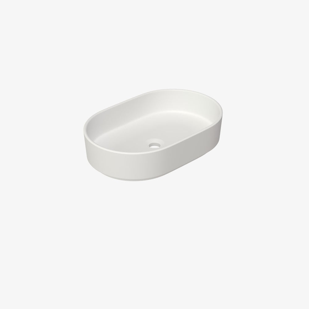 English Elm Solid Surface Pedestal Basin Seamless Non-porous Build for Modern Bathrooms T3785P491207
