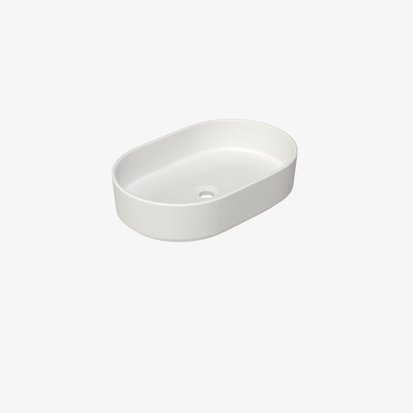English Elm Solid Surface Pedestal Basin Seamless Non-porous Build for Modern Bathrooms T3785P491207