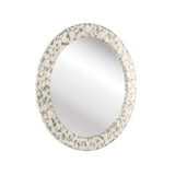 Shell Shock Round Mirror