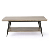 Christopher Knight Home® - Noble House - Lathom Canyone Grey Wood Coffee Table