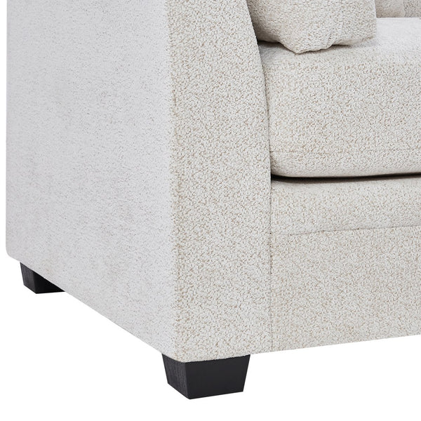 English Elm Christopher Knight Home® - 83.50" Modern Flared Arms Sofa with Chenille Upholstery, High-Density Cushions and Sturdy Legs Beige N771P345835M