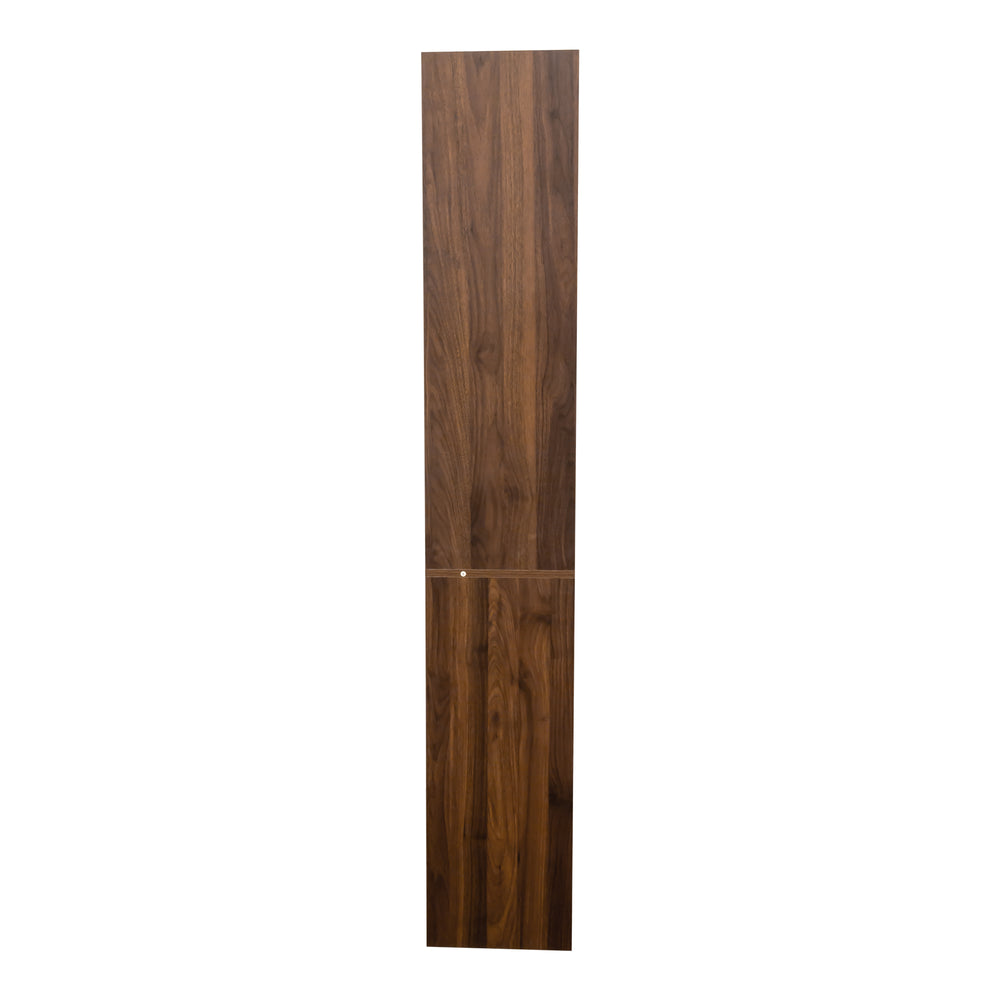 English Elm 70.87" Tall Storage Cabinet with 3 Side Drawers and 4 Display Shelves - Modern Wooden Organizer for Living Room W331P281206 W331P281206