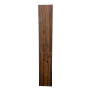 English Elm 70.87" Tall Storage Cabinet with 3 Side Drawers and 4 Display Shelves - Modern Wooden Organizer for Living Room W331P281206 W331P281206
