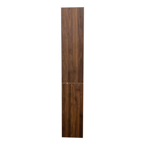 English Elm 70.87" Tall Storage Cabinet with 3 Side Drawers and 4 Display Shelves - Modern Wooden Organizer for Living Room W331P281206 W331P281206