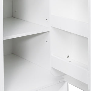 English Elm Kitchen Large Pantry Cabinet 15.75"D x 23.62"W x 70.87"H - Modern Minimalist Storage with Doors, Shelves, Drawers W331P295446