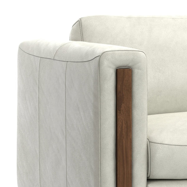 English Elm Richard 83-Inch Eco-Conscious Sofa: Luxurious Semi-Aniline Leather, Spacious Comfort & Easy Care B136P364300-GIGA