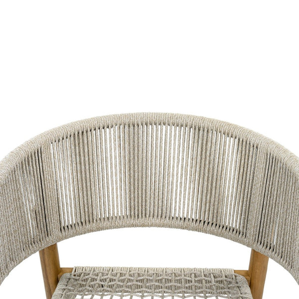 English Elm Modern Chenille Accent Chair with Ottoman Plush Wide Seat Curved Arms for Bedroom Natural,Teak N719P428476N
