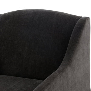 English Elm Luisa Swivel Accent Chair Skirted Tailored Silhouette for Formal Living Rooms Mink B050P451388