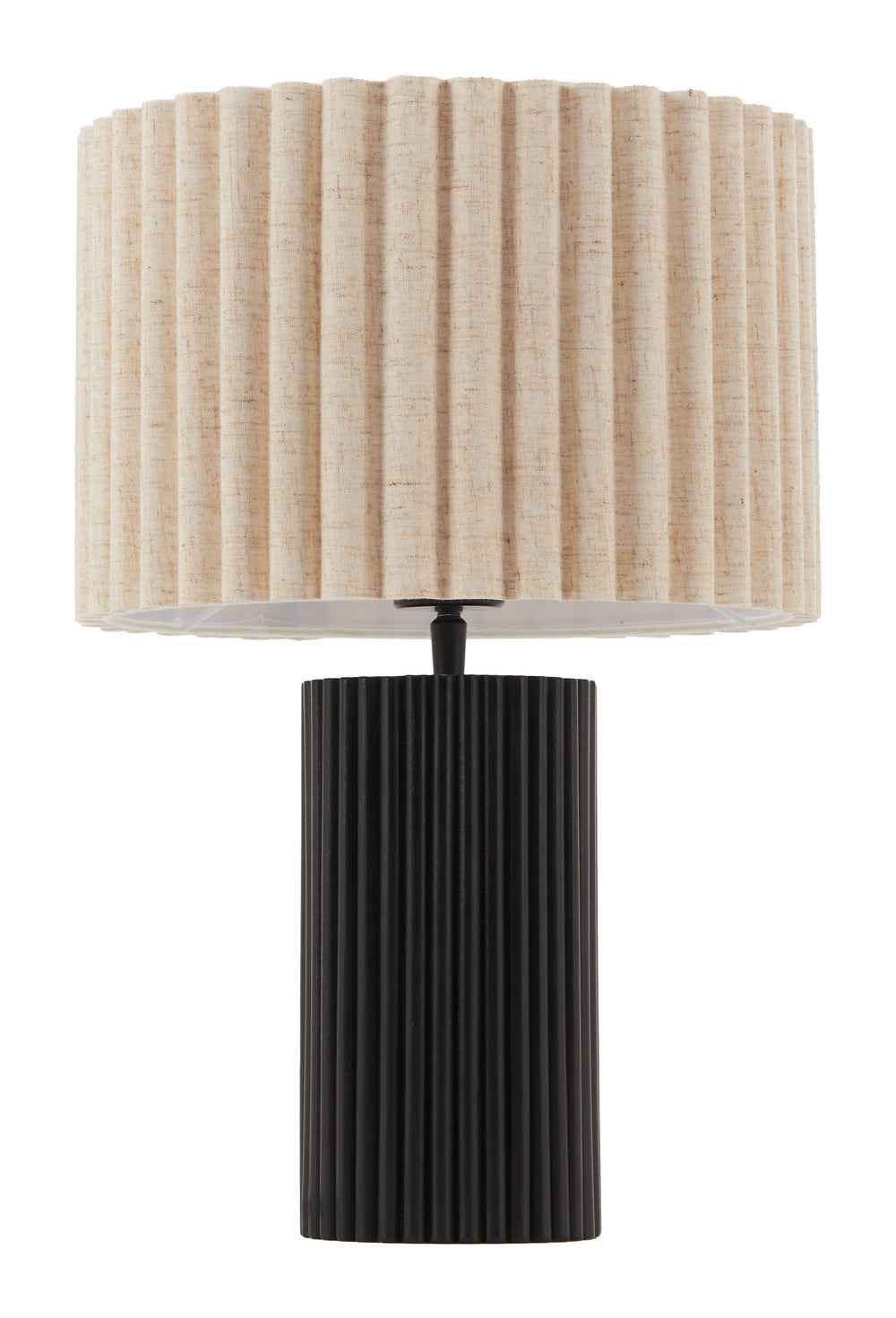 Zuo Modern Aurora Table Lamp In Beige & Black - Modern Design, High-quality Pvc & Steel For Chic Spaces Beige Pvc,Steel 56182-zuo-modern