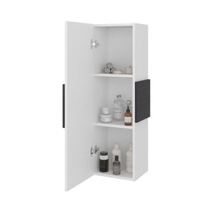English Elm Vanguard Wall Mount Medicine Cabinet with Three Shelves for Bathroom Organization B070P490012