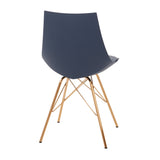 OSP Home Furnishings Oakley Chair Navy