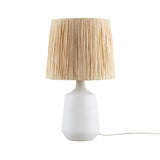 INK+IVY Ethra Artisan Ceramic Table Lamp II153-0161 White