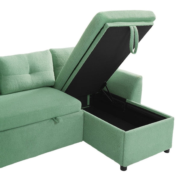 English Elm Swivel Barrel Accent Chair Chenille Tufted Round Club Seat for Living Room Lounge Green N719S002210F