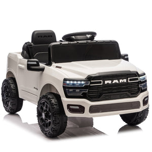 English Elm Licensed Dodge Ram 3500 12v Kids Ride on Truck with Parental Remote and Rear Suspension W1578P346252