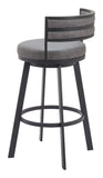 Gimsby Swivel Barstool Gray 110332 Zuo Modern