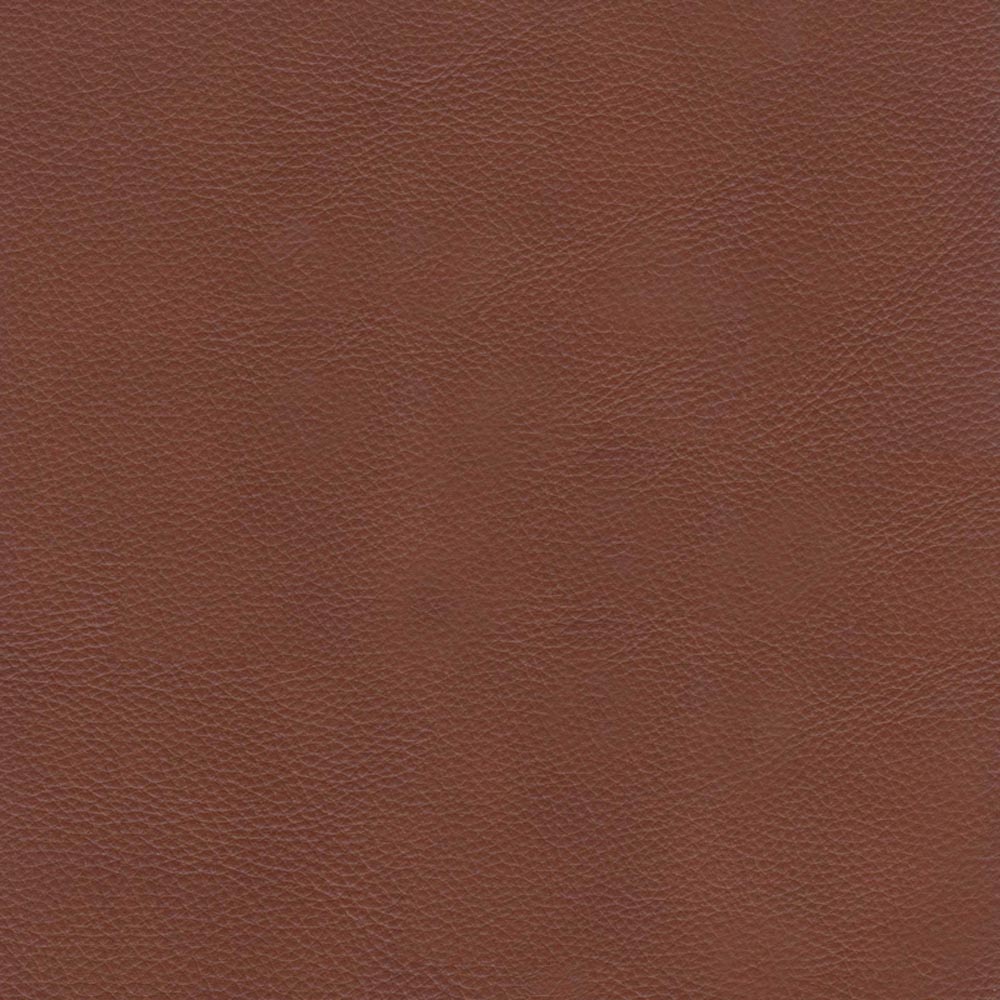 English Elm Maui Brown Leather Ottoman with Top-Grain Seating, Pocket Coil Comfort, Kiln-Dried Wood Frame B2705P211703