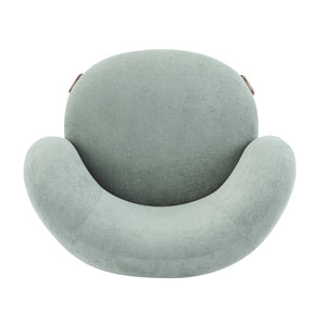 English Elm Christopher Knight Home® - Cozy Wingback Armchair with Plush Bouclé Upholstery, Solid Wood Legs, Ergonomic Support, Timeless Style Green 33.5 L x 25.5 W x 21.5 H N776P298155G